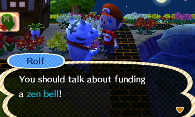 Rolf: You should talk about funding a zen bell!