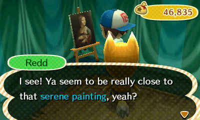 Redd: I see! Ya seem to be really close to that serene painting, yeah?