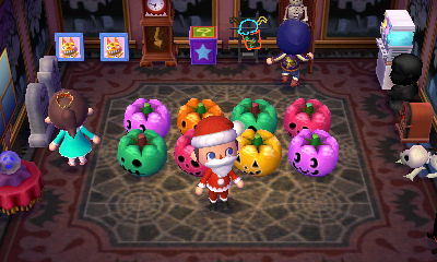 Squishy, Nick, and me hanging out in my house.