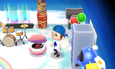 The sweets player I got from Gracie, on display in my home.