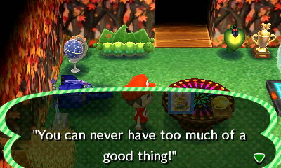 Quote on Tabby's pic: You can never have too much of a good thing!