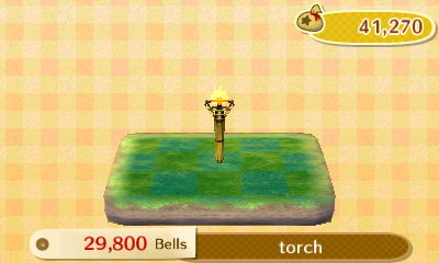 Torch: 29,800 bells.