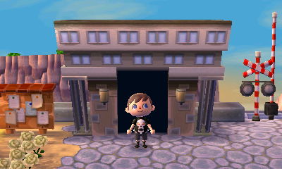 My new modern train station!