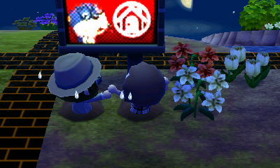 Daisy in Jeff in holes, being forced to watch Lyle on the video screen PWP.