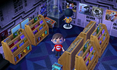 Zygona's comic book shop or bookstore.