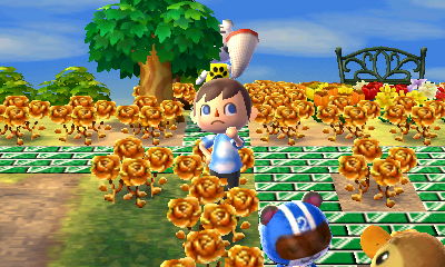 Me wearing the cloudy tee I got from Rolf.