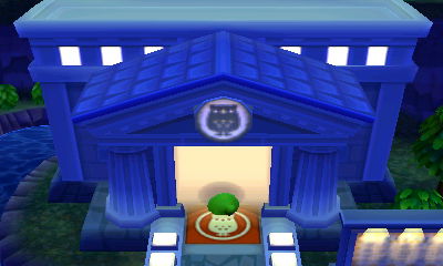 A froggy Jeff dies in the museum door.