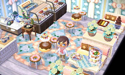 A bakery in the dream town of Pastelia.