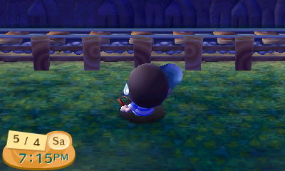 Me struggling to get out of a pitfall.