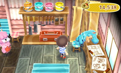 The sleeping blue alpaca, Cyrus.