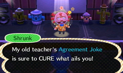 Shrunk: My old teacher's Agreement Joke is sure to CURE what ails you!