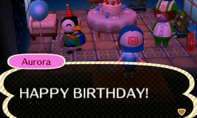 Aurora: HAPPY BIRTHDAY!