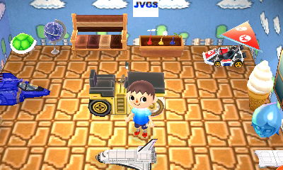 The block floor on display in my house.