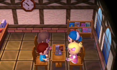 Hanging out in the Roost.