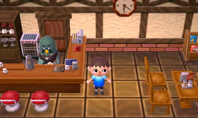 The inside of the Roost cafe.