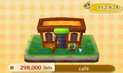 Cafe PWP: 298,000 bells.