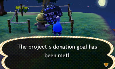 The project's donation goal has been met!