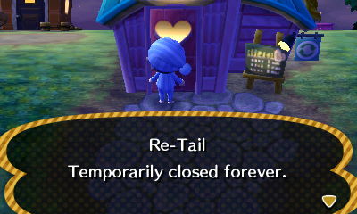Re-Tail: Temporarily closed forever.