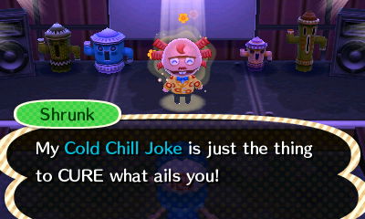 Shrunk: My Cold Chill Joke is just the thing to CURE what ails you!
