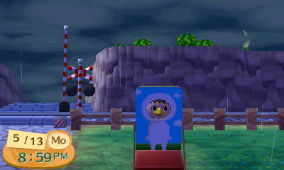 My new face-cutout standee.