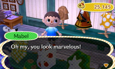 Mabel: Oh my, you look marvelous!