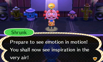 Shrunk: Prepare to see emotion in motion! You shall now see inspiration in the very air!