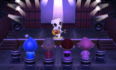 K.K. Slider performs for a full house.