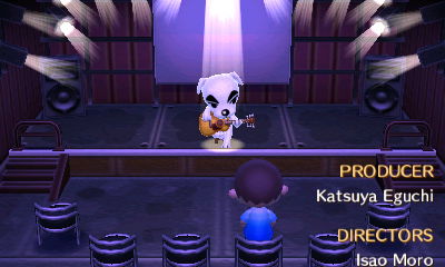 Credits start to roll as K.K. Slider performs for me.