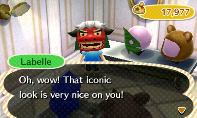 Labelle: Oh, wow! That iconic look is very nice on you!