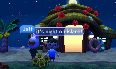 A dark sky on the island, despite it being the summer solstice.