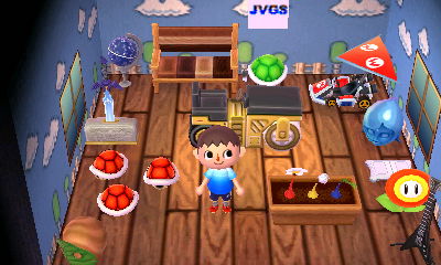 The Pikmin item in my crowded house.