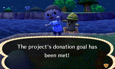 The project's donation goal has been met!