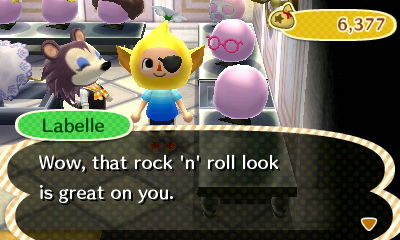 Labelle: Wow, that rock 'n' roll look is great on you.