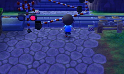 Me having to stop and wait at the railroad crossing.