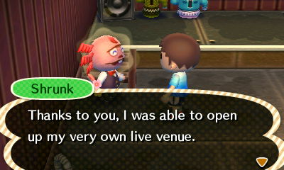 Shrunk: Thanks to you, I was able to open up my very own live venue.