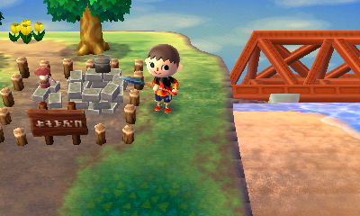 No tents at the campsite today.