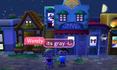 Wendy, talking about her hair: It's gray. -.-