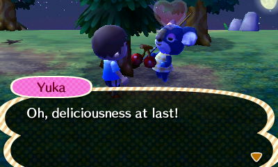 Yuka: Oh, deliciousness at last!