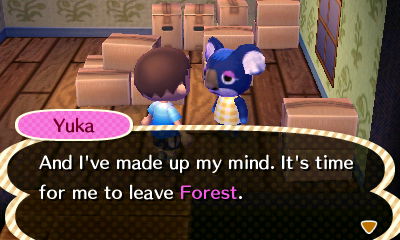 Yuka: And I've made up my mind. It's time for me to leave Forest.