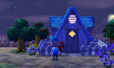 My arched astro door, as seen on my house.