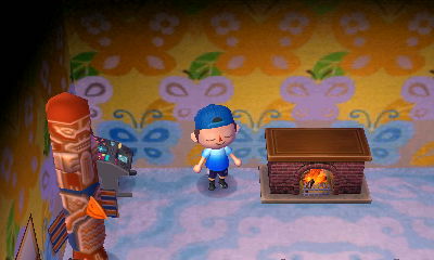 The butterfly wall I got from Nat during the Bug-Off.