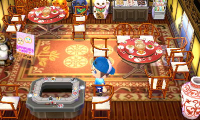 A conveyor-belt sushi (not a race track) in the SpotPass home of Kate from Lizards!