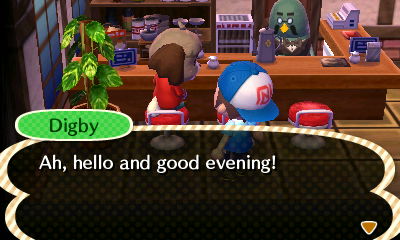 Digby: Ah, hello and good evening!