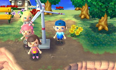 Standing by my wind turbine.