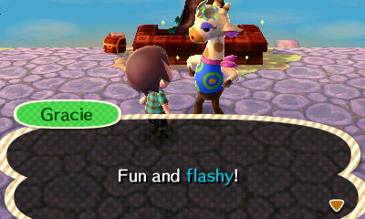 Gracie: Fun and flashy!