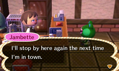 Jambette: I'll stop by here again the next time I'm in town.