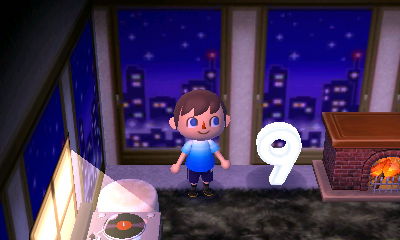 The nine lamp I got in the mail from Wishy.