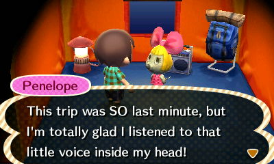 Penelope: This trip was SO last minute, but I'm totally glad I listened to that little voice inside my head!