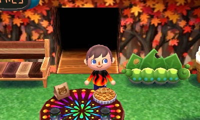 The pumpkin pie DLC sitting on my table.