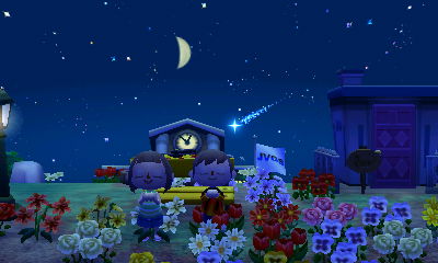 Me and Wendy wishing on a shooting star.